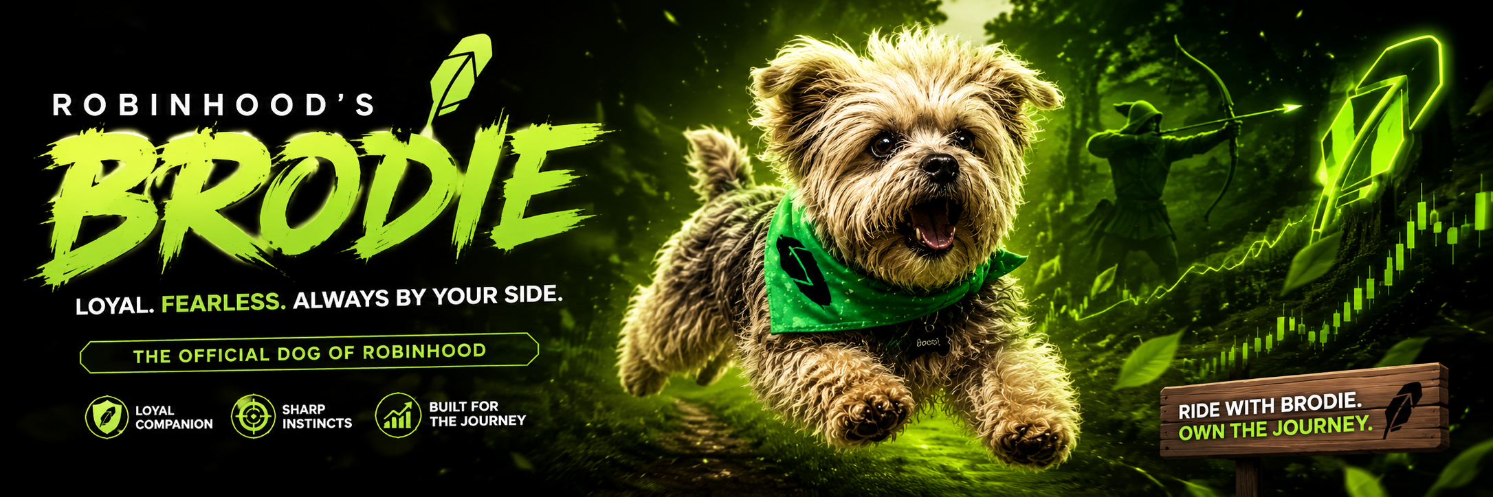 $BRODIE promotional banner